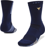 Picture of CALZE UNDER ARMOUR ROCK AD PLAYMAKER 1PK MID MIDNIGHT NAVY 1376230 0410
